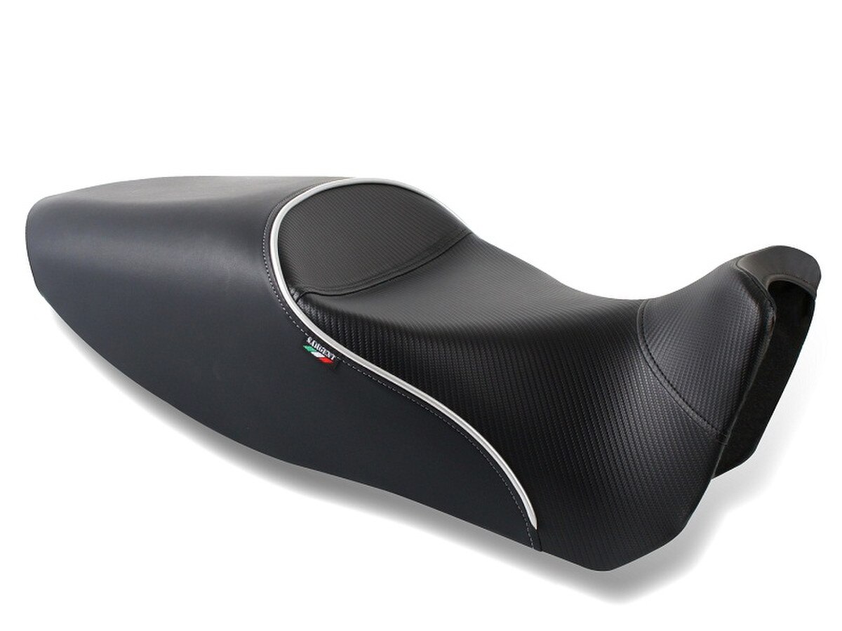 DUCATI - DIAVEL 2011-2019 1200cc - World Sport Performance Seat, Tall Version, Silver Welt.